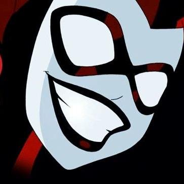 The humorous clown who won't take no for an answer. Yeah, ya' heard me right. Th'names Harley Quinn puddin', don't wear it out.