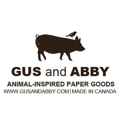 Gus and Abby is an animal-inspired paper goods company, dedicated to making fun, fresh illustrations. All of our products are proudly printed in Toronto, Canada