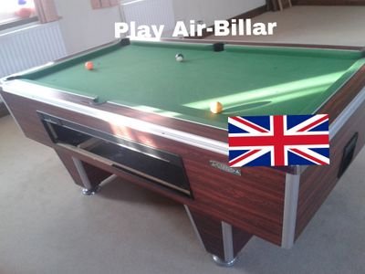 AirBillar_Engl's profile picture. Official account in English of a new amazing sport called Air Billar. It's like a mixture of pool and air-hockey. Try and you will love it. #FollowBack