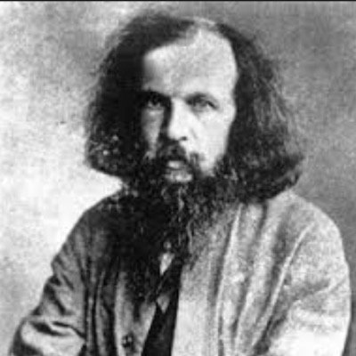 dmitrimdendle_'s profile picture. i was born February 8, 1834 in St. Petersburg, Russia. I am the inventor of the period table