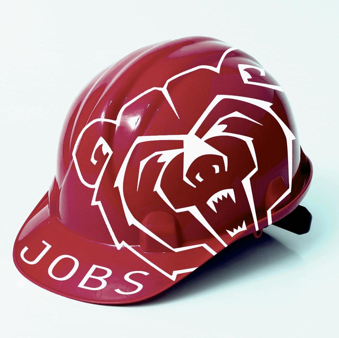 A timeline of jobs and internship postings available for students in the School of Construction, Design, & Project Management at Missouri State University