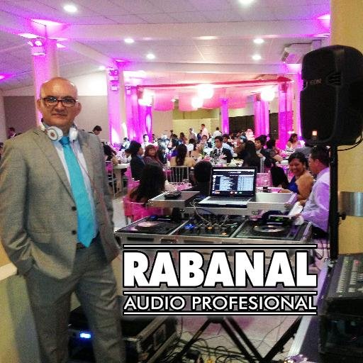 Gerente General de 
RABANAL AUDIO PROFESIONAL SONIDO PROYECCIÓN E ILUMINACIÓN PROFESIONAL