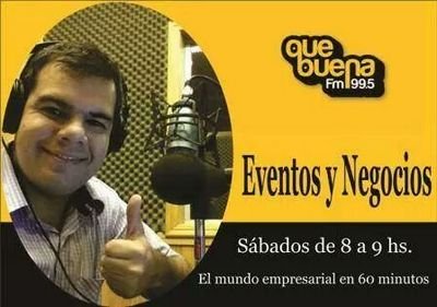 Programa de radio empresarial estamos en radio FM 99.5 Que Buena
Dep. Central - PARAGUAY