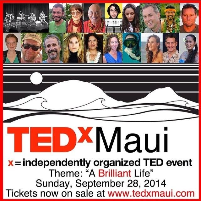 #TEDxMaui2014 is on Sun Sep 28 at @MauiArtsCulture - buy tickets at at 808-242-SHOW (7469) or http://t.co/J9FnHPJIpA now!