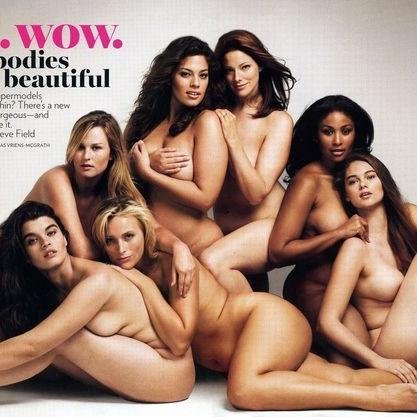 A chubby girl appreciation page.
