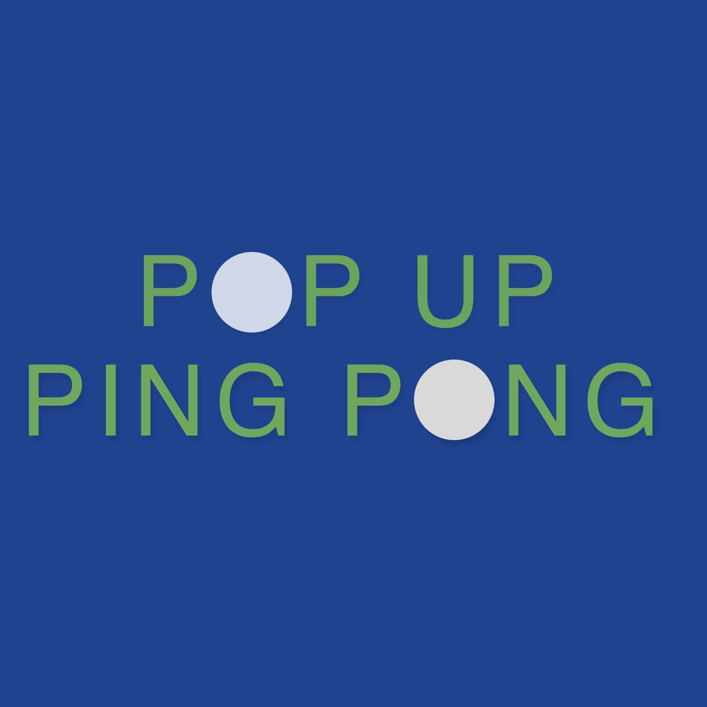 Underground #pingpong action beneath DRY BAR || 4 TABLES ||  WED-SAT || 5pm TILL 10pm
