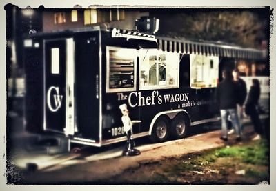 The Chef's Wagon Ltd, Hamilton's newest food trailer is now permanently in place at the corner of bay and main street in hamilton