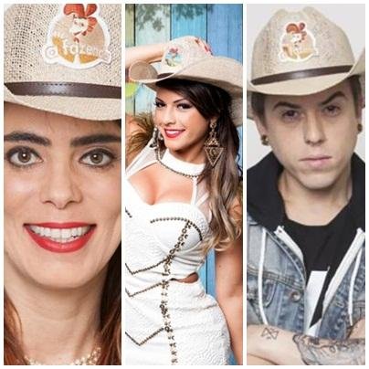 Twitter dedicado aos participantes DH, Helo e Babi da #AFazenda7 da Rede Record