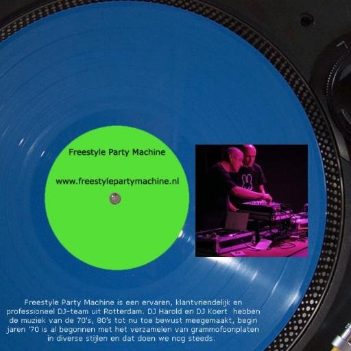 Dj team Freestyle Party Machine: Experienced dj's Harold & Koert Sauer are passionate vinyl loving & brothers. Like, share & book them for your parties & events