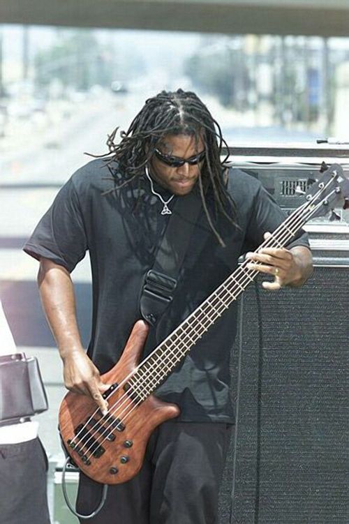 Traa from POD, Bass player, 9 million records sold, was on Atlantic Records, singles,  Alive, Youth of The Nation, Satellite, Southtown, plays Warwick basses