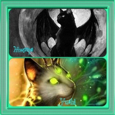 M:Shecat, Single. From the planet Senrose and came to earth. got powers. Leader. Y:Shecat,Single. Mweeps minion. I'm a prettier version of a zombie. Got powers.