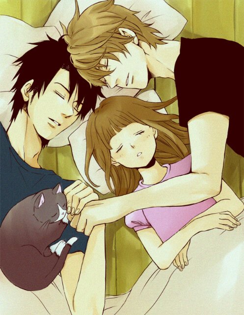 Hai everyone !! My name is Hiyori~ nice to meet you all !! I really love my papa e-eh um I mean father. Sorata is so cute ~ !