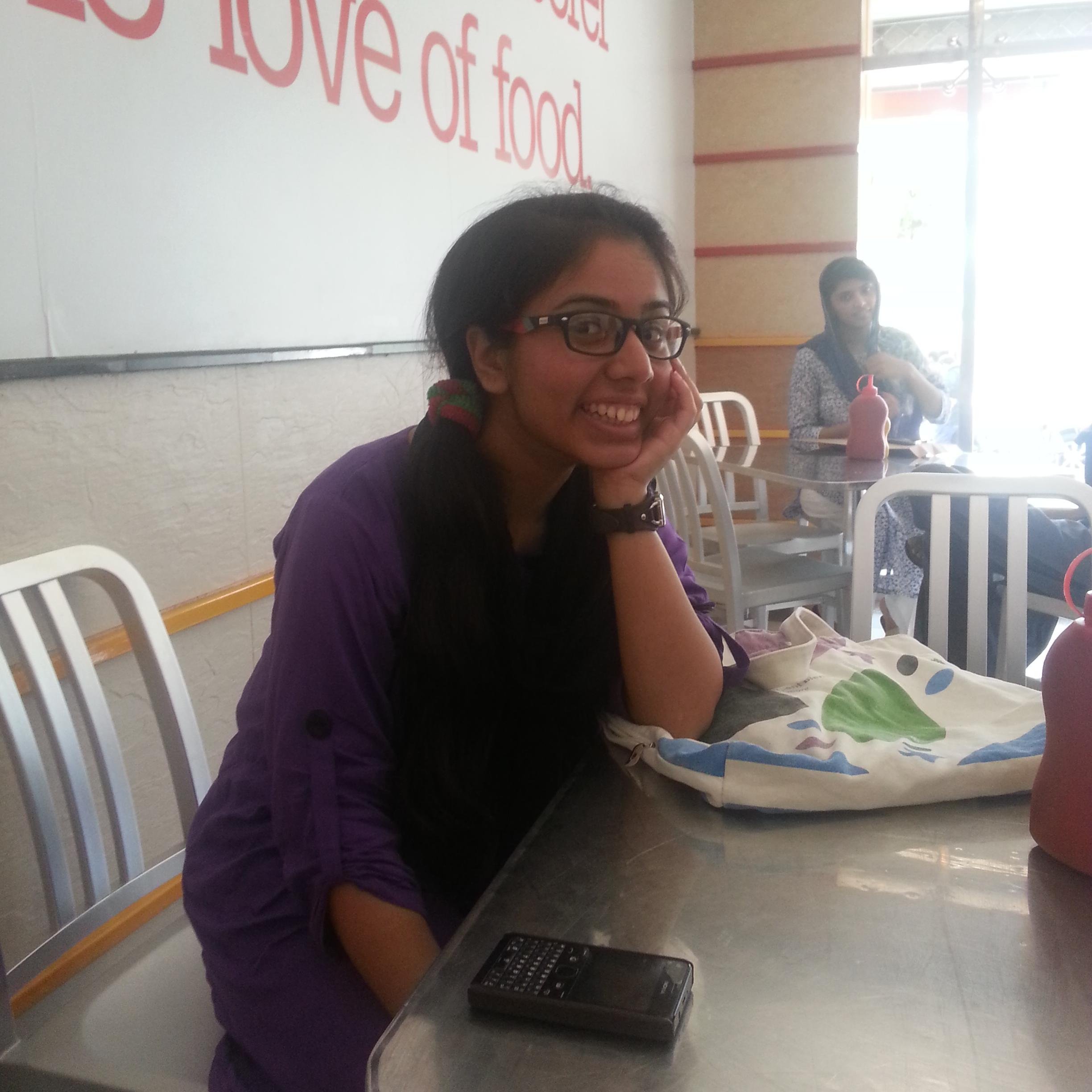 studying English Literature/ actor/anchor/ interested in Arts & Journalism.