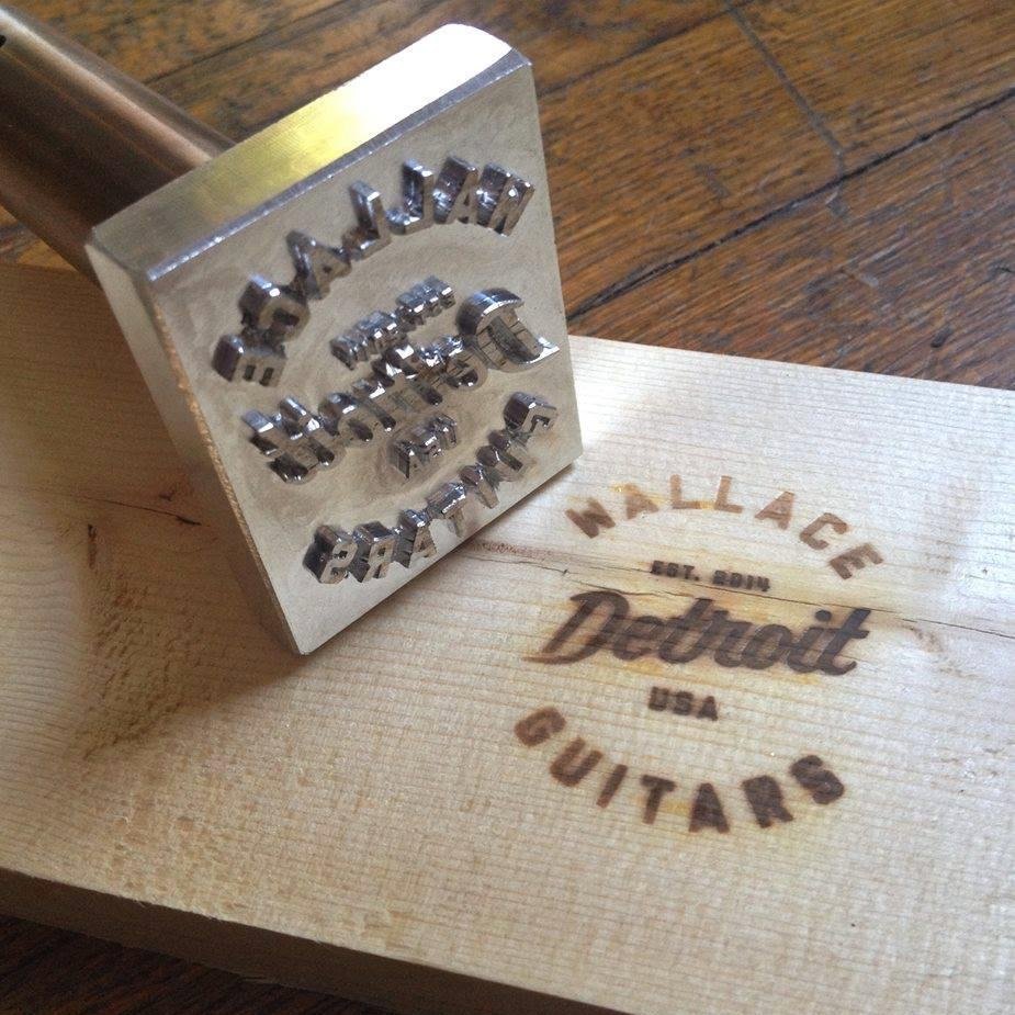 Custom guitars made out of reclaimed wood from abandoned houses in Detroit.
