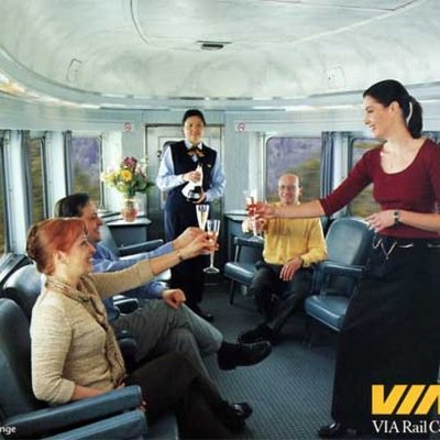 Commuting has been revived by @via_rail. Now lets get the price down.