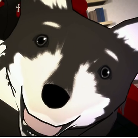 RWBYZwei's profile picture. Arf! //This is Zwei from RWBY. But, on Twitter he is also an inter-dimensional, universe-jumping, fourth wall-breaking corgi.