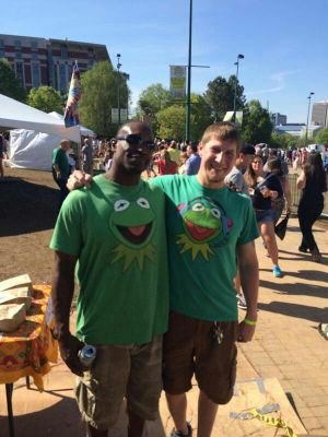 100% CHUK aka Chrys Chukwuma is former NFL running back showing off his creative rap style.