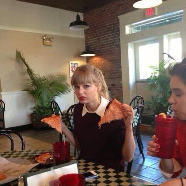 Taylor Swift (n.) a person who is already constantly slaying on an album's pre-release