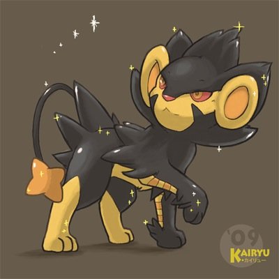 Shiny and blind Luxray. Moves: Ice Fang, Crunch, Superpower, and Magnet Rise. Female and wild. Childish at times, but loyal. Level: 100. #Single #RP