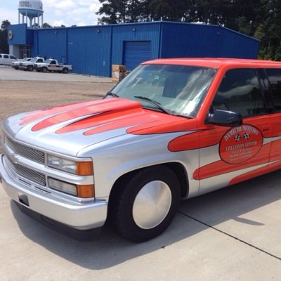 Damichi Motors 
Collison Center & Classic Restoration 
15043 Collegetown Dr. 
Hammond, LA 70401 985-429-0303