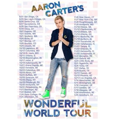 Welcome to the Official South Florida Aaron Carter Street Team. Make Sure to check out AC on tour in a city near you. http://t.co/LGLaPsAqWY #ACWWT #OohWee