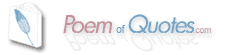 PoemofQuotes's profile picture. A website for quotes, poetry, and movies.