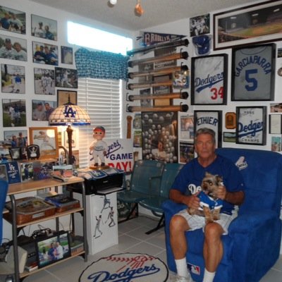 From Duke, Sandy, Fernando to Clayton....what an honor to call myself a Dodger fan. My Man Cave was featured in ESPN Magazine.