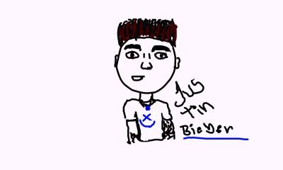 sou o Justin Bieber.
