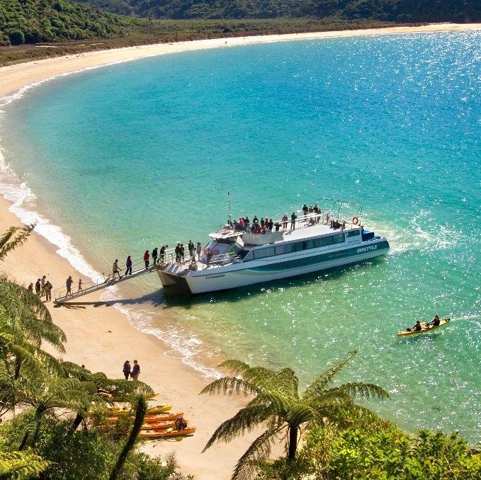 ATSeaShuttle's profile picture. Scenic trips and cruises in the stunning Abel Tasman National Park, New Zealand