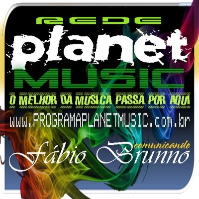 O melhor da Música passa por aqui!!! Sua Emissora de rádio vai além... #PlanetMusicGospel EMAIL: programaplanetmusic@gmail.com