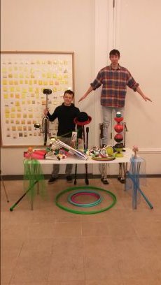 We are the UCLU Juggling and Circus Society! Come see us on Mondays at 6:30 at the UCL Cloisters!!