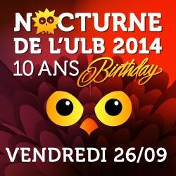 #Nocturneulb14 : Assistez à la métamorphose de @ULBruxelles en septembre prochain ! 4 scènes / 17 000 spectateurs / 25 artistes... Plus d'infos bientôt!