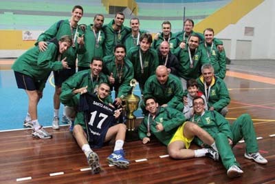 Equipe masculina de voleibol da cidade de Santo André - SP