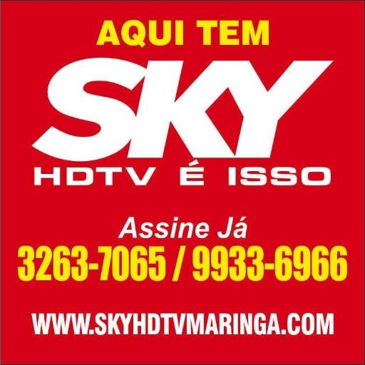 VENDA E INSTALAÇÃO DE TV POR ASSINATURA SKY. ANTENAS, VHF, UHF, HDTV, SUPORTES PARA TV - RUA MATO GROSSO, 652 B, PRÓX. A PRAÇA FARROUPILHA, JD. ALVORADA.
