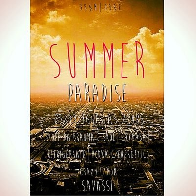 Summer Paradise 25/10 - bh