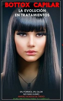 BOTOX CAPILAR, EL MEJOR TRATAMIENTO PARA REJUVENECER TU CABELLO, LE DA BRILLO, PESO, SEDOSIDAD ADEMAS LO ALACIA POR 4 MESES.