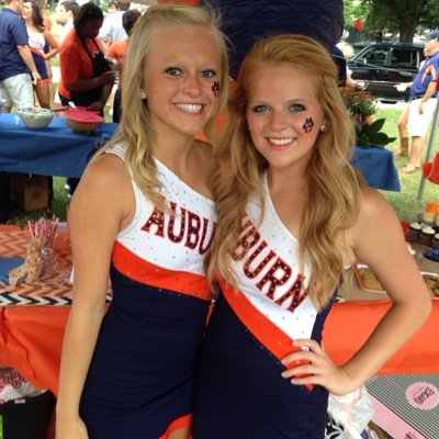 Auburn tiger paw, AOII, lovin life