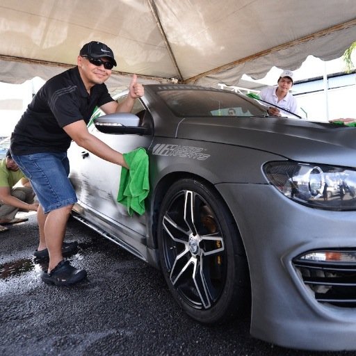 Rush-n-Wash waterless mobile carwash - 24/7 in the BayArea.