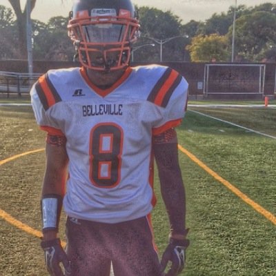 Diont'e Williams Belleville HighSchool 2016, 6'0 180 RB, DB #8
