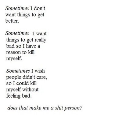 why am i so fucking empty