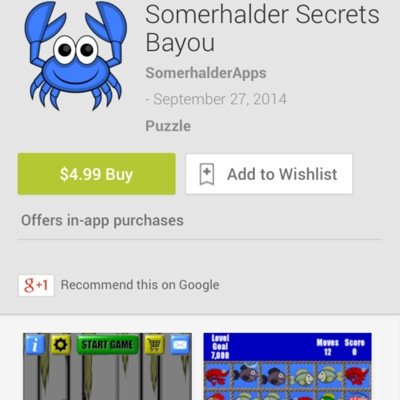 Fun new app game from the Somerhalder Family. On Apple and Android- click for links: https://t.co/5lK5UTMfe8