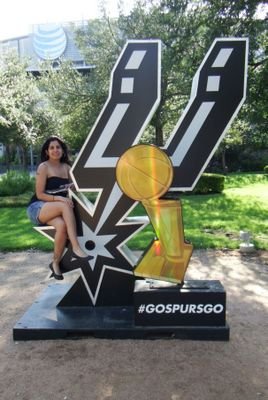 My two favorite things: The San Antonio Spurs and theatre, especially stand-up comedy. I'm here to keep up with both... I love to laugh and smile :)