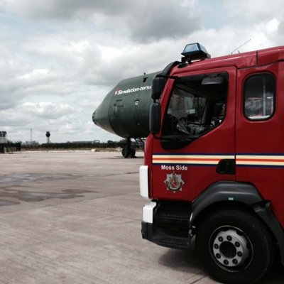 FF at Moss Side Red Watch Manchester