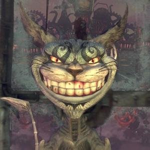 I am the Cheshire Cat. I'm here to guide Alice on her journey through Wonderland. Don't stay too long you might go mad ! Then again...We're all mad here