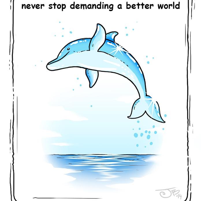 Against laws which allow the captivity of dolphins & whales, working to stop the brutal annual dolphin drive hunts in TAIJI, occuring DAILY Sept-March