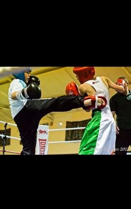 Theres no better feeling then stepping into the ring nervous and getting out a champ #Fact☺