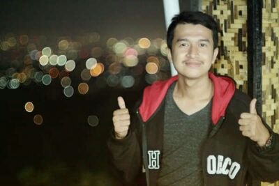 Satu shaf di depan ma'mum ku :)