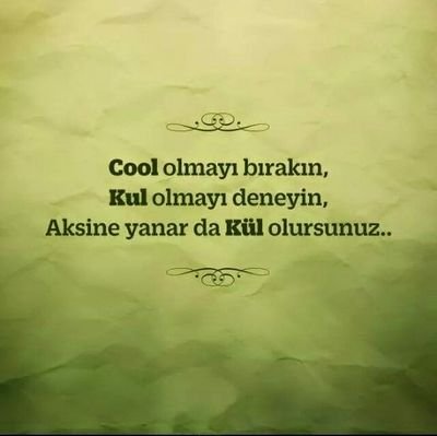 RABBİN HATIRINA SABRET....

{Müddesir Suresi,7}