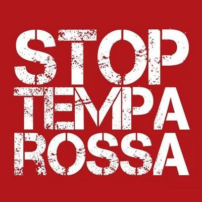 Stop Tempa Rossa profilo Twitter Ufficiale