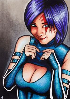 Im Psylocke Very powerful I like Herbal tea and Snuggles #MultiverseRp #Single Blue Team
